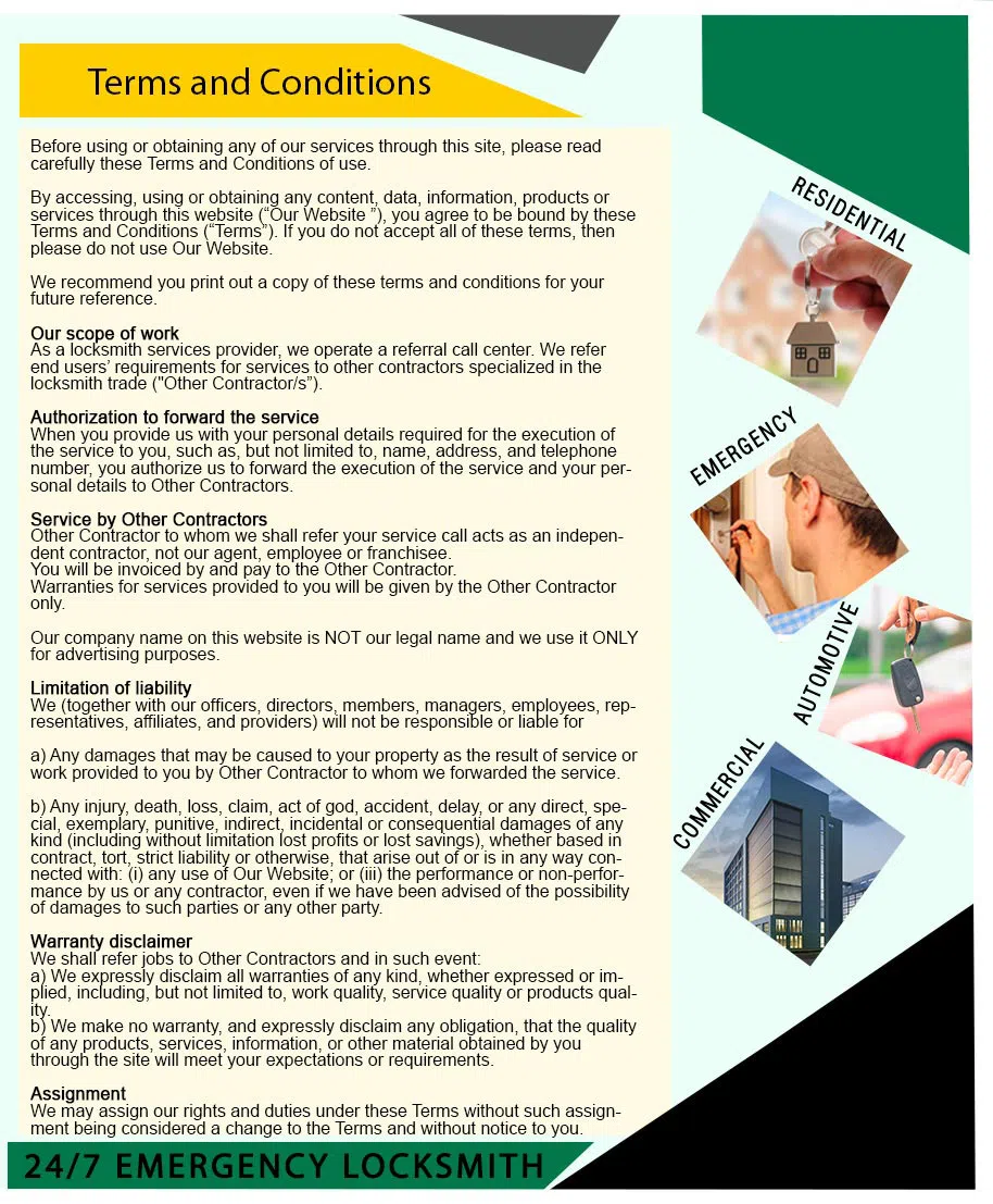 Amber Locksmith Store Charlotte, NC 704-413-1106 - terms-and-condition-68-19mod